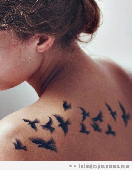 Tatuajes Pequeños En La Espalda Para Mujer30 Diseños Tatuajes
