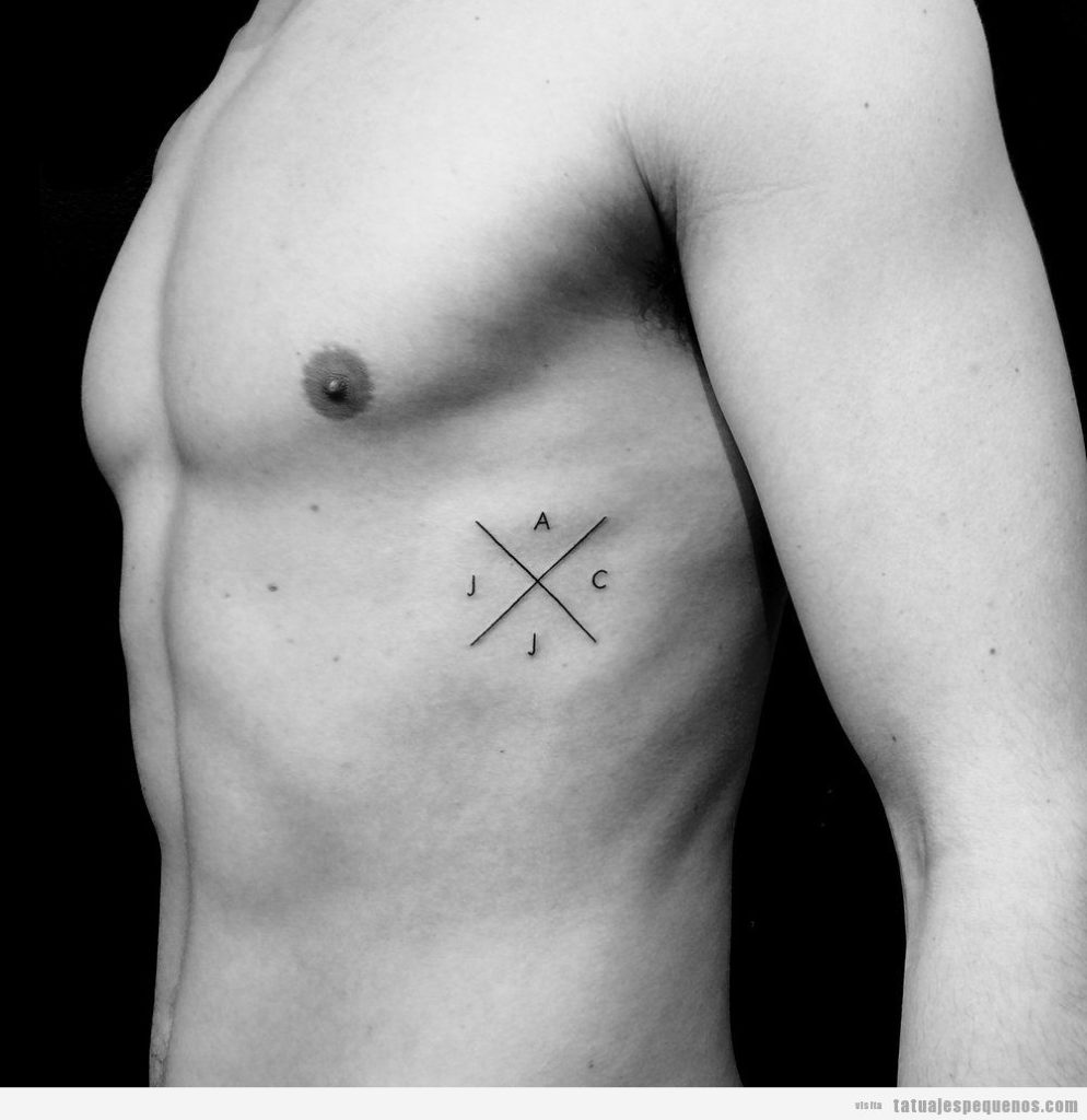 Tatuajes minimalistas Kevin Bang Bang Forever NY para hombres 2