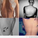 Tatuajes pequeños en la espalda para mujer:+30 diseños