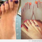 Tatuajes pequeños en el pie: + 30 bonitos diseños en empeine, dedos de los pies, lateral y talón