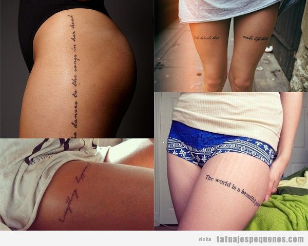 Tatuajes pequeños en la pierna para mujer: + 30 diseños con los que andarás  más segura de ti misma • Tatuajes pequeños
