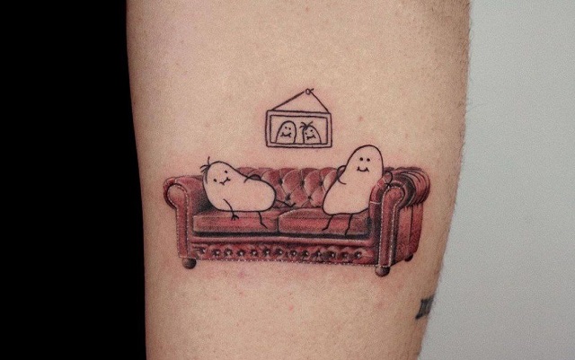 Tatuaje couch potatoe